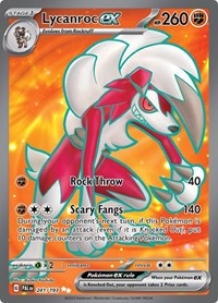Lycanroc ex - 241/193 (241/193) [SV02 Paldea Evolved]