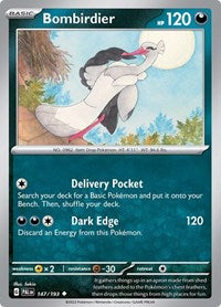 Bombirdier (147/193) [SV02 Paldea Evolved]