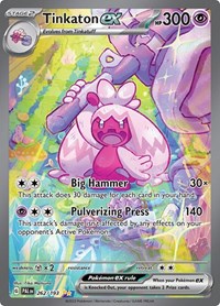 Tinkaton ex - 262/193 (262/193) [SV02 Paldea Evolved]