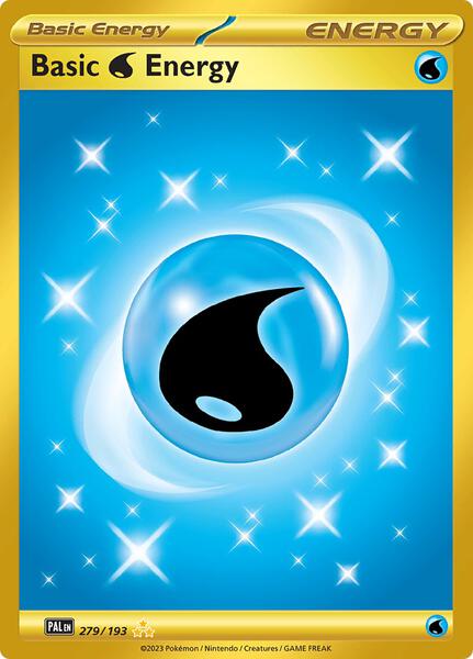 Basic Water Energy - 279/193 (279/193) [SV02 Paldea Evolved]