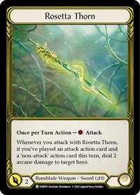 Rosetta Thorn - FAB099 (FAB099) [Flesh and Blood Promo Cards]