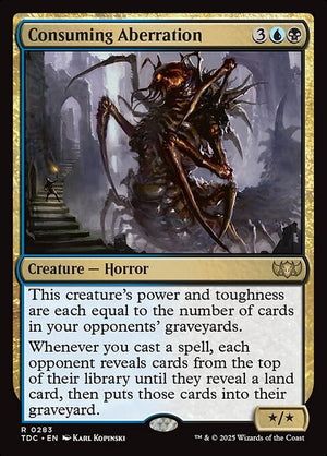 Consuming Aberration (283) [Tarkir: Dragonstorm Commander]