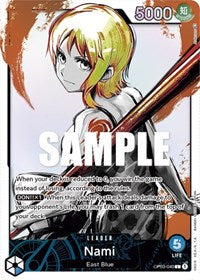 Nami (040) (Alternate Art) (OP03-040) [Pillars of Strength]