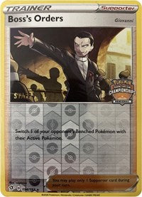 Boss's Orders - 154/192 (Regional Championships) [Staff] (154/192) [League and Championship Cards]