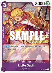Little Sadi (Judge) (OP02-073) [One Piece Promotion Cards]