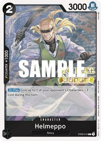Helmeppo (Judge) (ST06-010) [One Piece Promotion Cards]