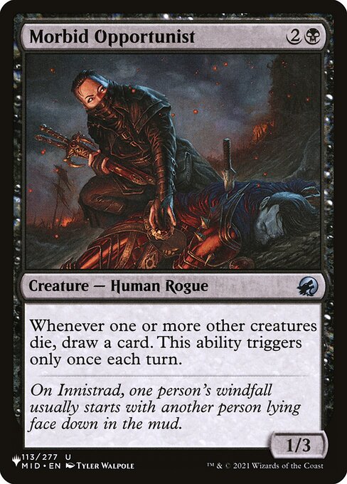 Morbid Opportunist (MID-113) [The List]