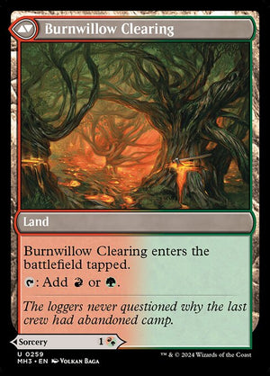 Stump Stomp // Burnwillow Clearing (259) [Modern Horizons 3] Reverse