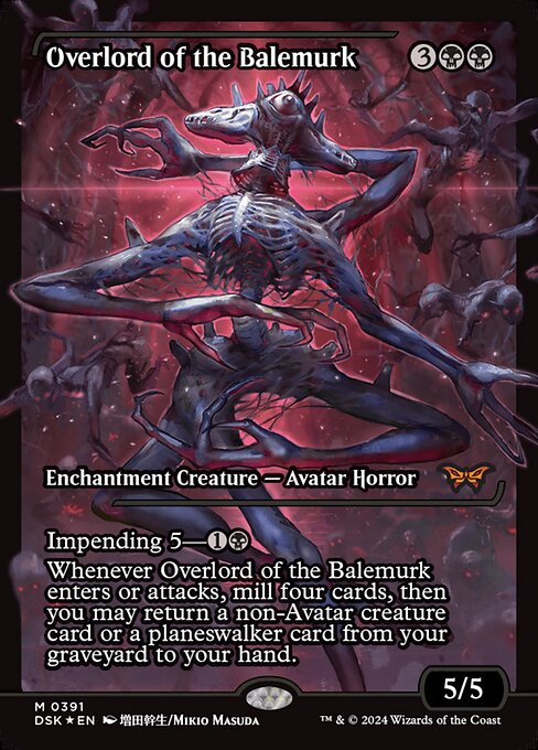 Overlord of the Balemurk (391) [Duskmourn: House of Horror]