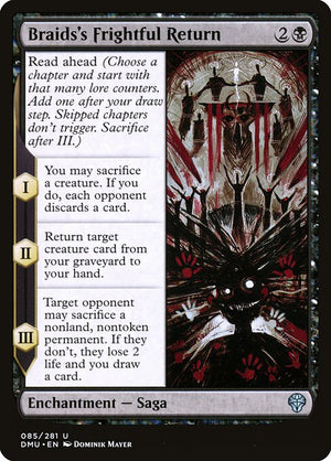 Braids's Frightful Return (85) [Dominaria United]