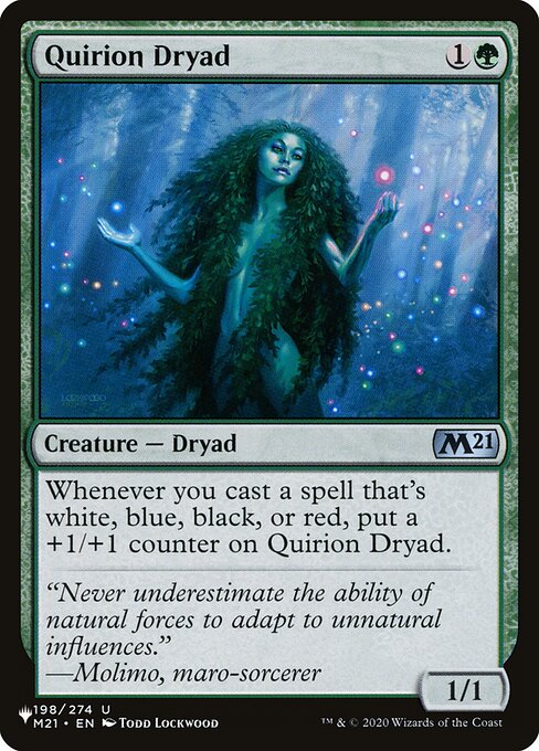 Quirion Dryad (M21-198) [The List]