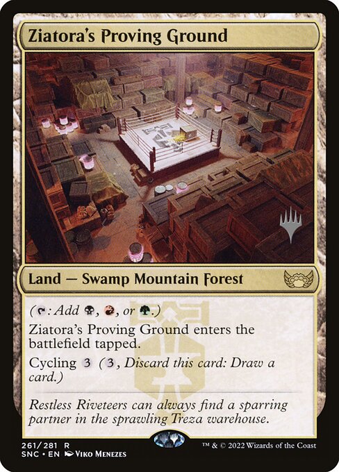 Ziatora's Proving Ground (261p) [Streets of New Capenna Promos]