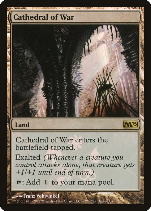 Cathedral of War (221★) [Magic 2013 Promos]