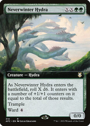 Neverwinter Hydra (310) [Forgotten Realms Commander] [Extended Art]