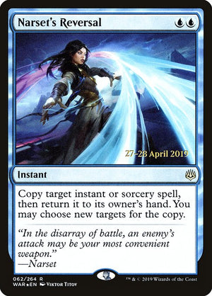 Narset's Reversal (62s) [War of the Spark Promos]