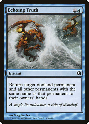 Echoing Truth (66) [Duel Decks: Elspeth vs. Tezzeret]