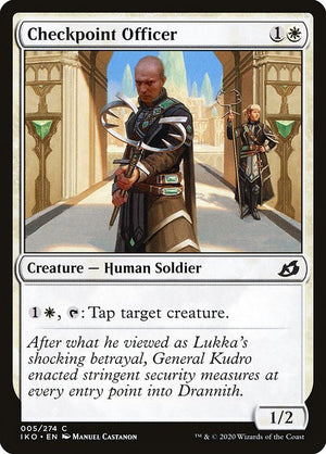 Checkpoint Officer (5) [Ikoria: Lair of Behemoths]