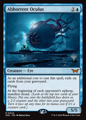 Abhorrent Oculus (42p) [Duskmourn: House of Horror Promos]