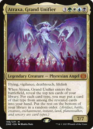Atraxa, Grand Unifier (196) [Phyrexia: All Will Be One]