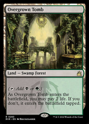 Overgrown Tomb (283) [Ravnica Remastered]