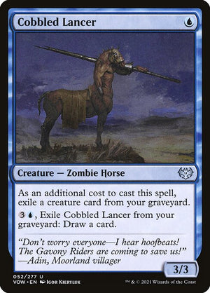 Cobbled Lancer (52) [Innistrad: Crimson Vow]