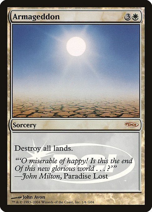 Armageddon (1) [Judge Gift Cards 2004]