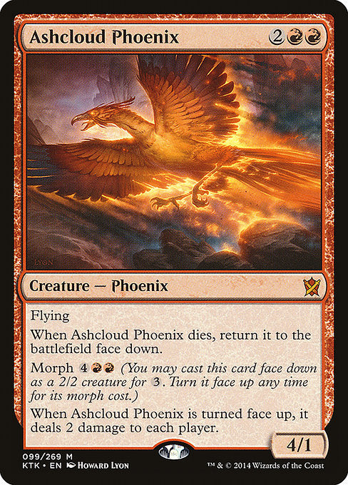 Ashcloud Phoenix (99) [Khans of Tarkir]