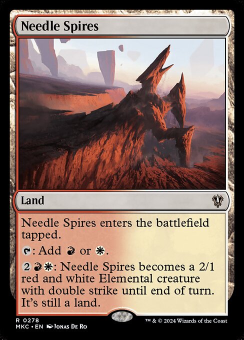 Needle Spires (278) [Murders at Karlov Manor Commander]