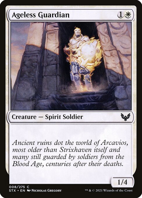 Ageless Guardian (8) [Strixhaven: School of Mages]