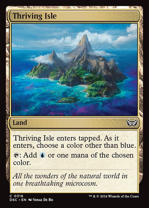 Thriving Isle (316) [Duskmourn: House of Horror Commander]