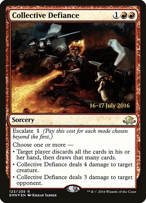 Collective Defiance (123s) [Eldritch Moon Promos]