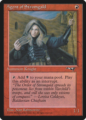 Agent of Stromgald (64a) [Alliances]