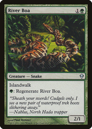 River Boa (180) [Zendikar]