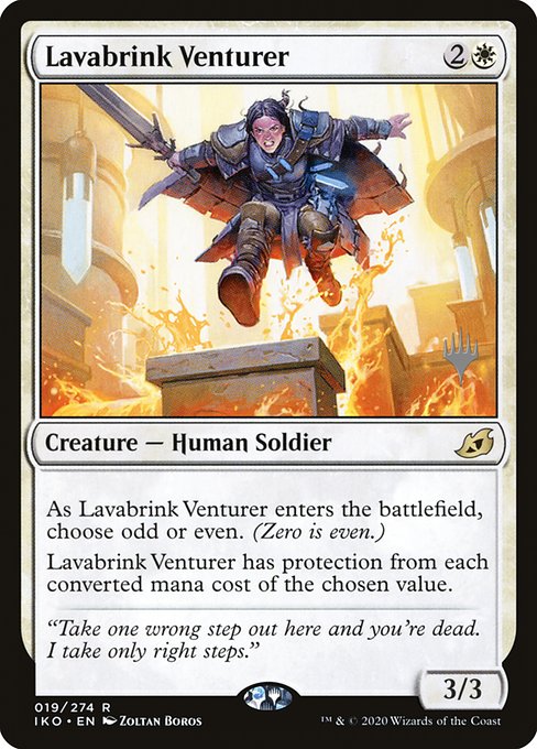 Lavabrink Venturer (19p) [Ikoria: Lair of Behemoths Promos]