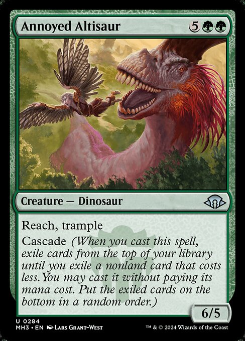 Annoyed Altisaur (284) [Modern Horizons 3]