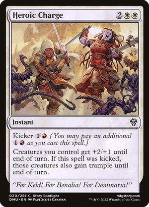 Heroic Charge (20) [Dominaria United]