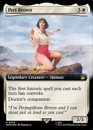 Peri Brown (935) [Doctor Who] [Extended Art]