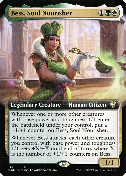 Bess, Soul Nourisher (167) [New Capenna Commander] [Extended Art]