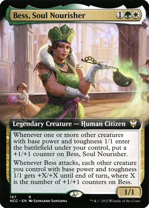 Bess, Soul Nourisher (167) [New Capenna Commander] [Extended Art]