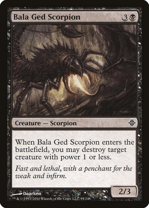 Bala Ged Scorpion (95) [Rise of the Eldrazi]