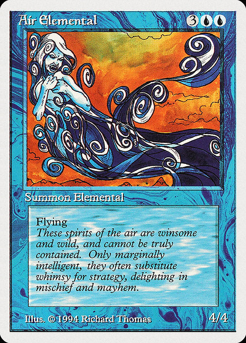 Air Elemental (47) [Summer Magic / Edgar]