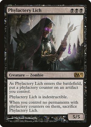 Phylactery Lich (104) [Magic 2013]