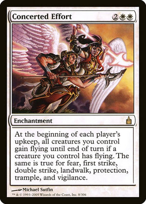 Concerted Effort (8) [Ravnica: City of Guilds]