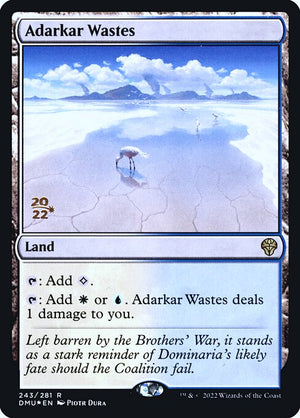 Adarkar Wastes (243s) [Dominaria United Promos]