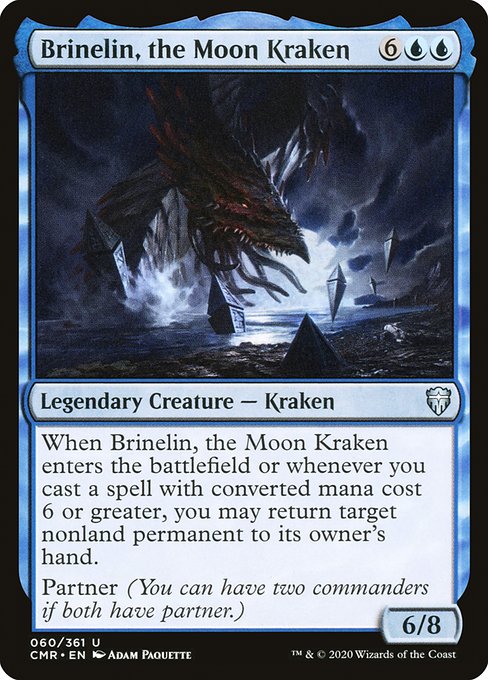 Brinelin, the Moon Kraken (60) [Commander Legends]