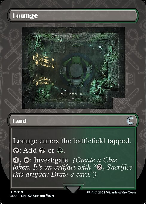 Lounge (19) [Ravnica: Clue Edition] [Borderless]