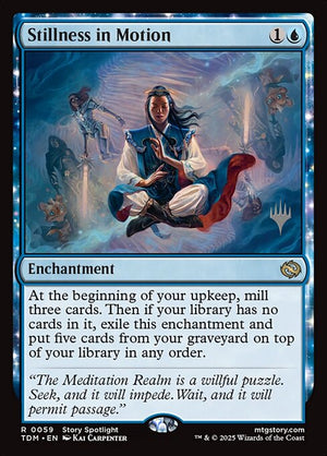 Stillness in Motion (59p) [Tarkir: Dragonstorm Promos]