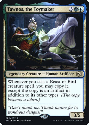Tawnos, the Toymaker (222s) [The Brothers' War Promos]
