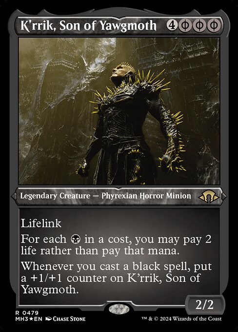 K'rrik, Son of Yawgmoth (479) [Modern Horizons 3]
