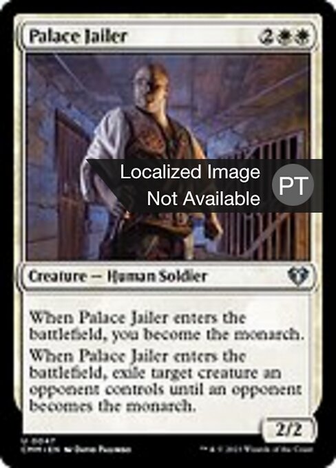 Palace Jailer (47) [Commander Masters]